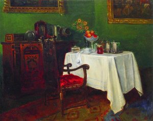 Still Life In An Interior — Konstantin Yegorovich Makovsky