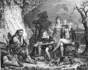 Depicted With Brigants — Salvator Rosa