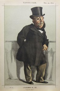 Caricature Of William Henry Gregory — Jacques Joseph Tissot, Political Cartooning