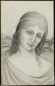 Bust Of A Maiden In A Landscape — Armand Point