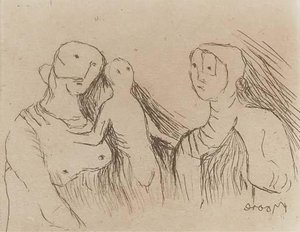 Plate 7, From Mother And Child — ヒューリー・モア