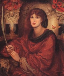 Sibylla Palmifera — Dante Gabriel Rossetti, Pre-raphaelite Brotherhood