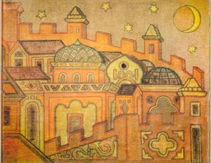 Towns — Nicholas Roerich, Symbolic Expressionism