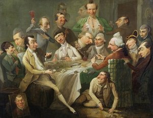 A Caricature Group, C.1776 — John Hamilton Mortimer
