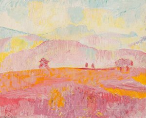 Nebellandschaft, 1922 — Cuno Amiet