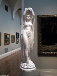 Undine Rising From The Waters — Chauncey Bradley Ives