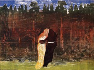 Towards The Forest Ii — Edvard Munch