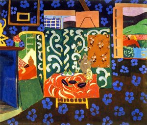 Interior With Eggplant — Henri Matisse, Fauvism