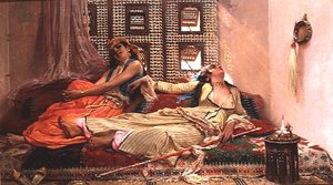 Intérieur De Harem Par Pierre François Eugène Giraud