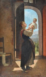 Mother And Child — Luigi Bechi