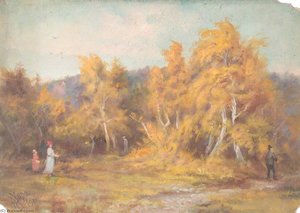Autumn, Croham Hurst, Croydon, Surrey — William Henry Hope