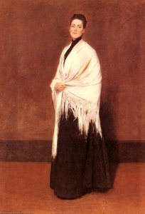 Portrait Of Mrs. C. 1 — William Merritt Chase, Impressionism