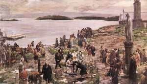 Saint Patricks Purgatory — Sir John Lavery