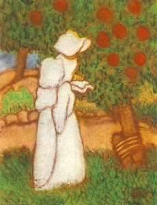 Woman Dressed In White — József Rippl-rónai