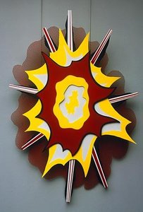 Explosion I — Roy Lichtenstein, Pop Art