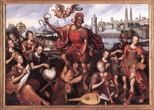 Mars Vanquishing Ignorance — Antoon Claeissens