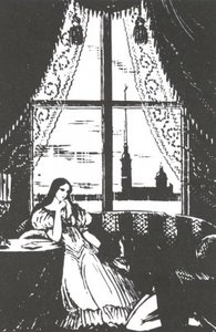 An Illustration From A. Pushkin's ''eugene Onegin'' — Mstislav Dobuzhinsky