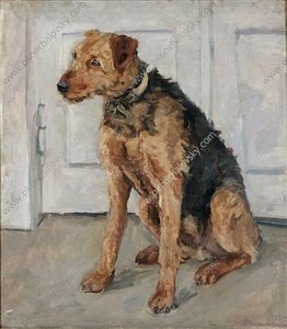Airedale — Pyotr Konchalovsky
