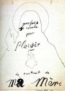 Sometimes I Spit With Pleasure On The Portrait Of My Mother (the Sacred Heart) — Salvador Dalí