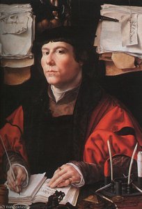 Portrait Of A Merchant, National — Jan Gossaert (mabuse)