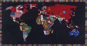 Map Of The World — Alighiero E Boetti, Arte Povera