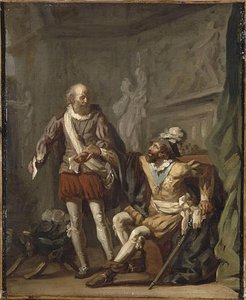 Sully Déchirant La Promesse De Mariage D'henry Iv À Henriette D'entragues — Henri Pierre Danloux