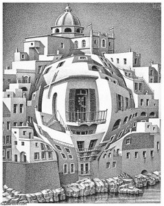 Balcony — Maurits Cornelis Escher