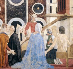 Reconocimiento De La Vera Cruz (detalle) — Piero Della Francesca, Early Renaissance