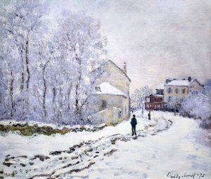 Schnee Bei Argenteuil — Claude Monet