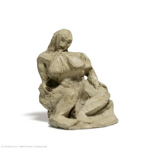 Seated Nude Und Stehende Nüde — Pablo Picasso, Cubism