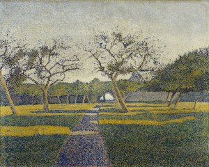 Orchard At La Louvière — Alfred William (willy) Finch