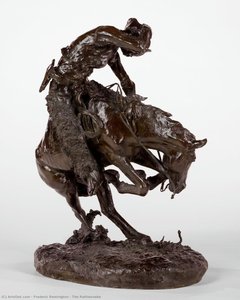 The Rattlesnake — Frederic Remington, American Romanticism