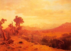 Wind River Country — Albert Bierstadt