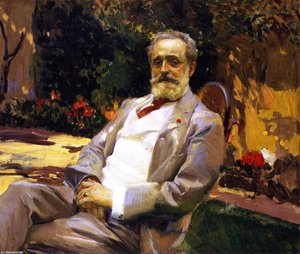 El Pintor Raimundo De Madrazo Y Garreta — Joaquín Sorolla Y Bastida