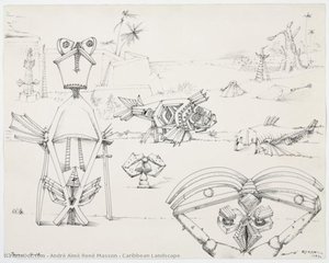 Caribbean Landscape — André Masson