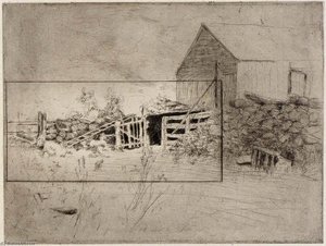 The Webb Farm — Julian Alden Weir, Impressionism
