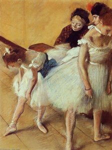 The Dancing Examination — Edgar Degas, Impressionism