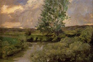 Landscape With River — Ignacio Díaz Olano