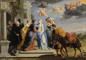 Visitation — Willem Van De Velde The Elder