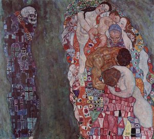 Death And Life — Gustav Klimt, Art Nouveau