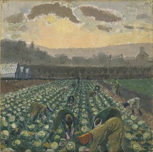 Sprout Picking, Monmouthshire