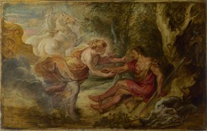 Aurora Abducting Cephalus — Workshop Of Peter Paul Rubens, Baroque