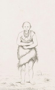 Truggernana, A Native Of Southern Part Of V.d. Land — Benjamin Duterrau