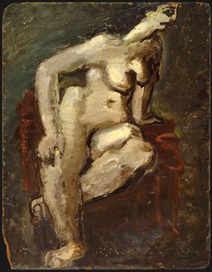 Seated Nude — Mark Rothko, Abstract Expressionism
