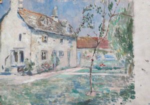 View Of Two Cottages — Alan Francis Clutton Brock