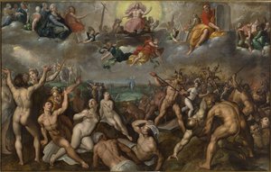 Last Judgement (matthew 25:31-33) — Jacob Adriaensz Backer