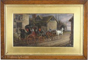 The york london mail coach