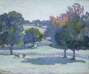 Maples At Cuckfield, Sussex — Robert Polhill Bevan