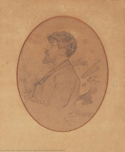 Retrato De Antonio Parreiras — Oscar Pereira Da Silva, Historical Realism