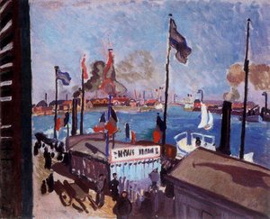 The Port Of Le Havre — Raoul Dufy
